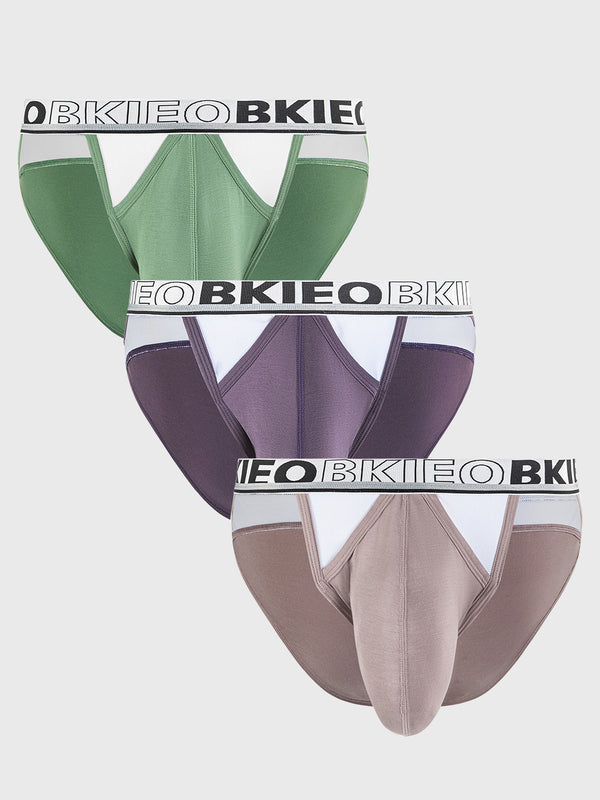 Ánimos-de-la-Semana Bolsa Espaciosa Slips Corte-Lateral con Bragueta, Hechos de TENCEL™ Modal Fibras